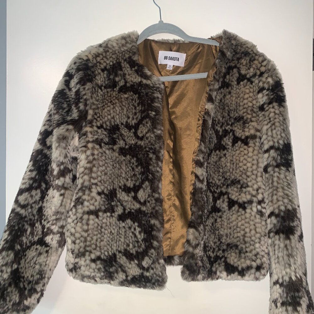 Snake Print Jacket
